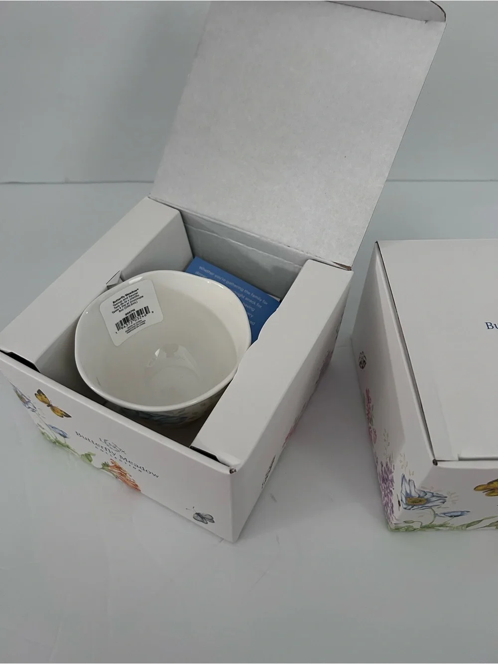 Lenox Butterfly Meadow Teacup and Saucer (Set of 2)